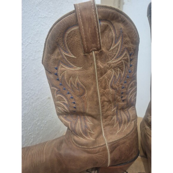 Nocona MD2711 Classic Men\'s Size 11.5D Legacy Western Boots Tan Cowhide main image 8